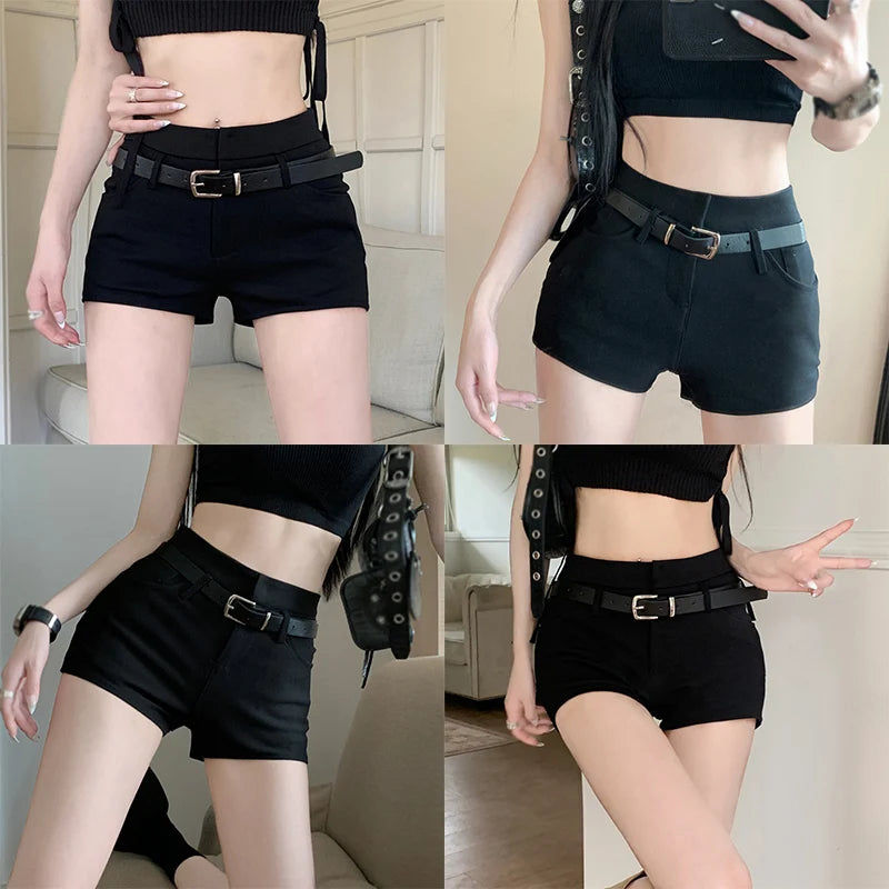 Womens short slim shorts